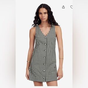 Madewell Gingham dress - size 2